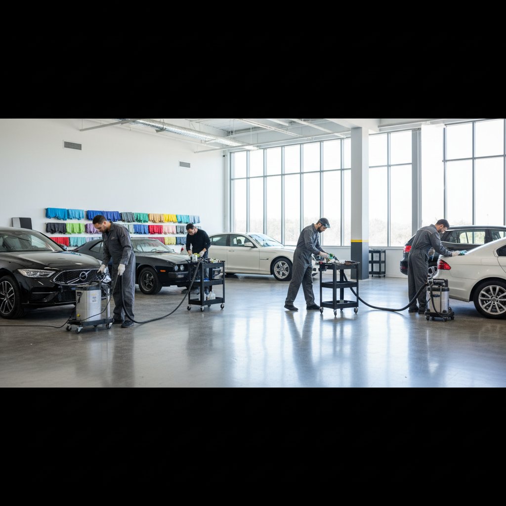 Professional car cleaning service in London