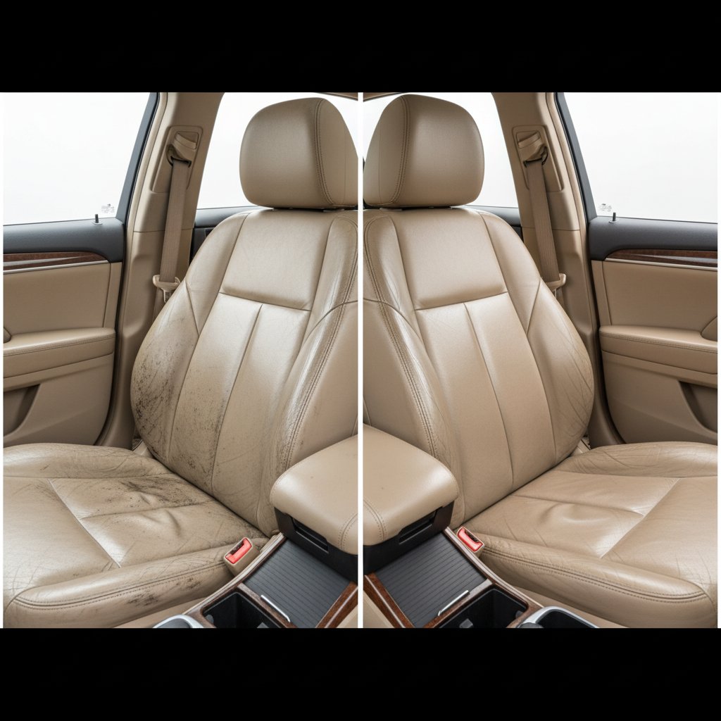 BMW 5 Series Interior Cleaning